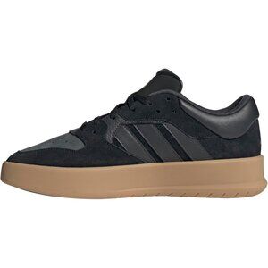 Men's Tennis Leather Cloudfoam Midsole Comfortable Black Athletic Sneaker Shoes
